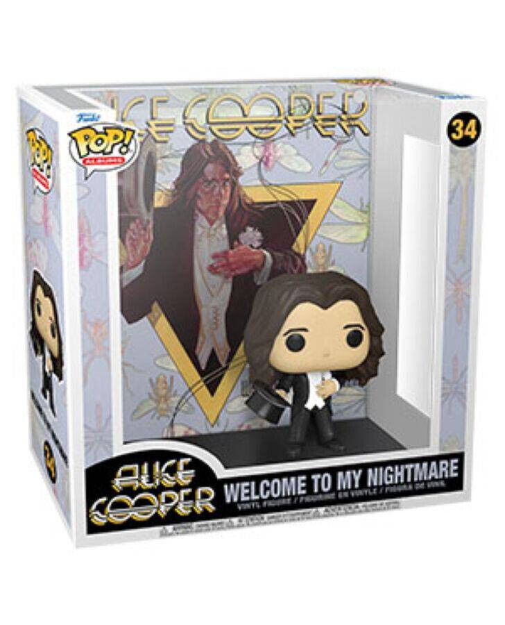 Funko Pop Albums Alice Cooper Welcome to my Nightmare #34