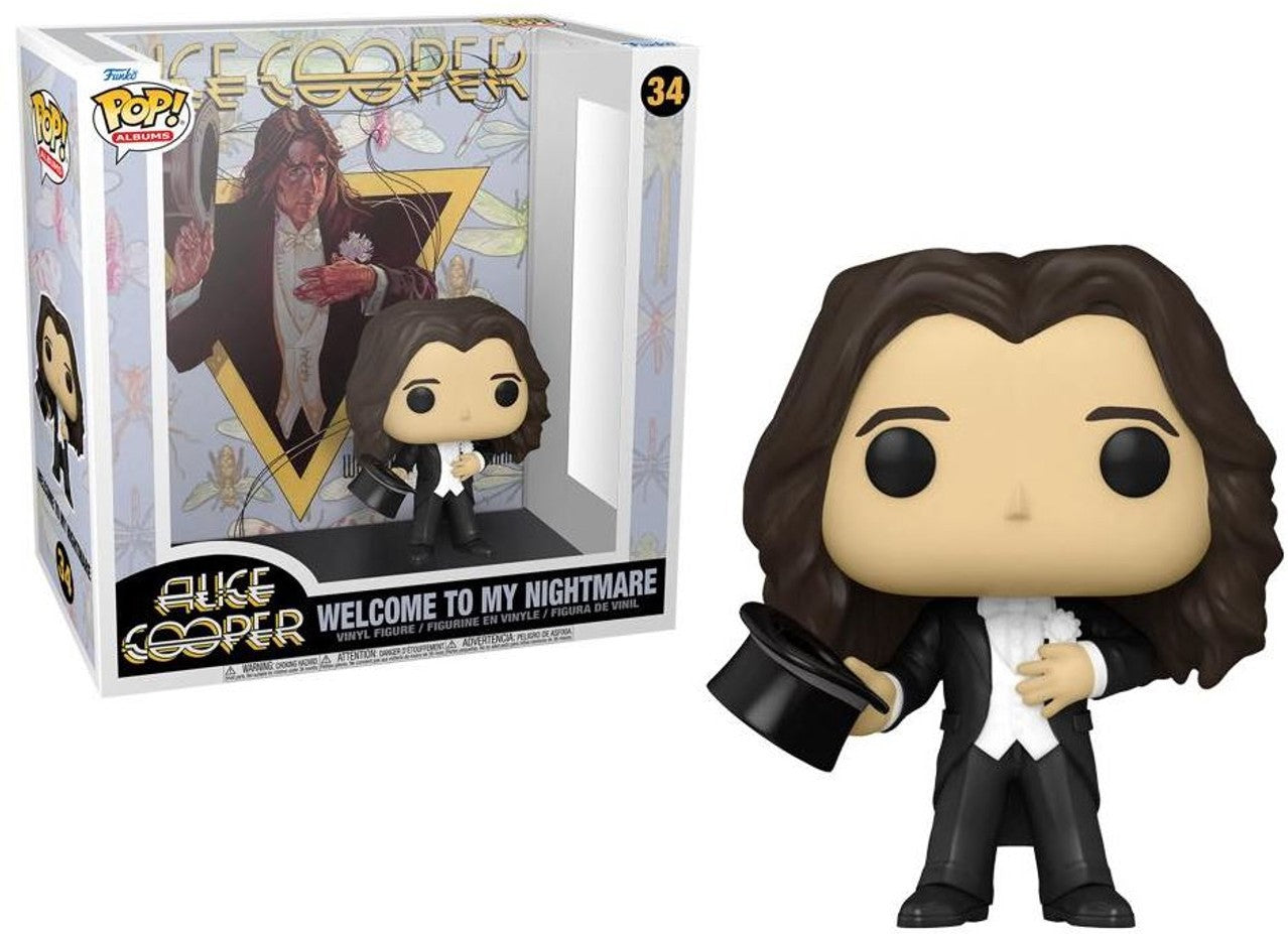 Funko Pop Albums Alice Cooper Welcome to my Nightmare #34