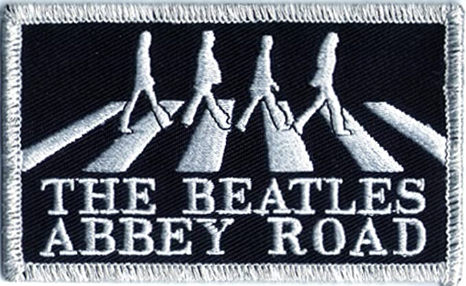 The Beatles - Abbey Road Embroidered Iron Sew On Patch