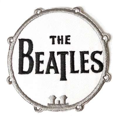 The Beatles - Drum Embroidered Iron On Patch