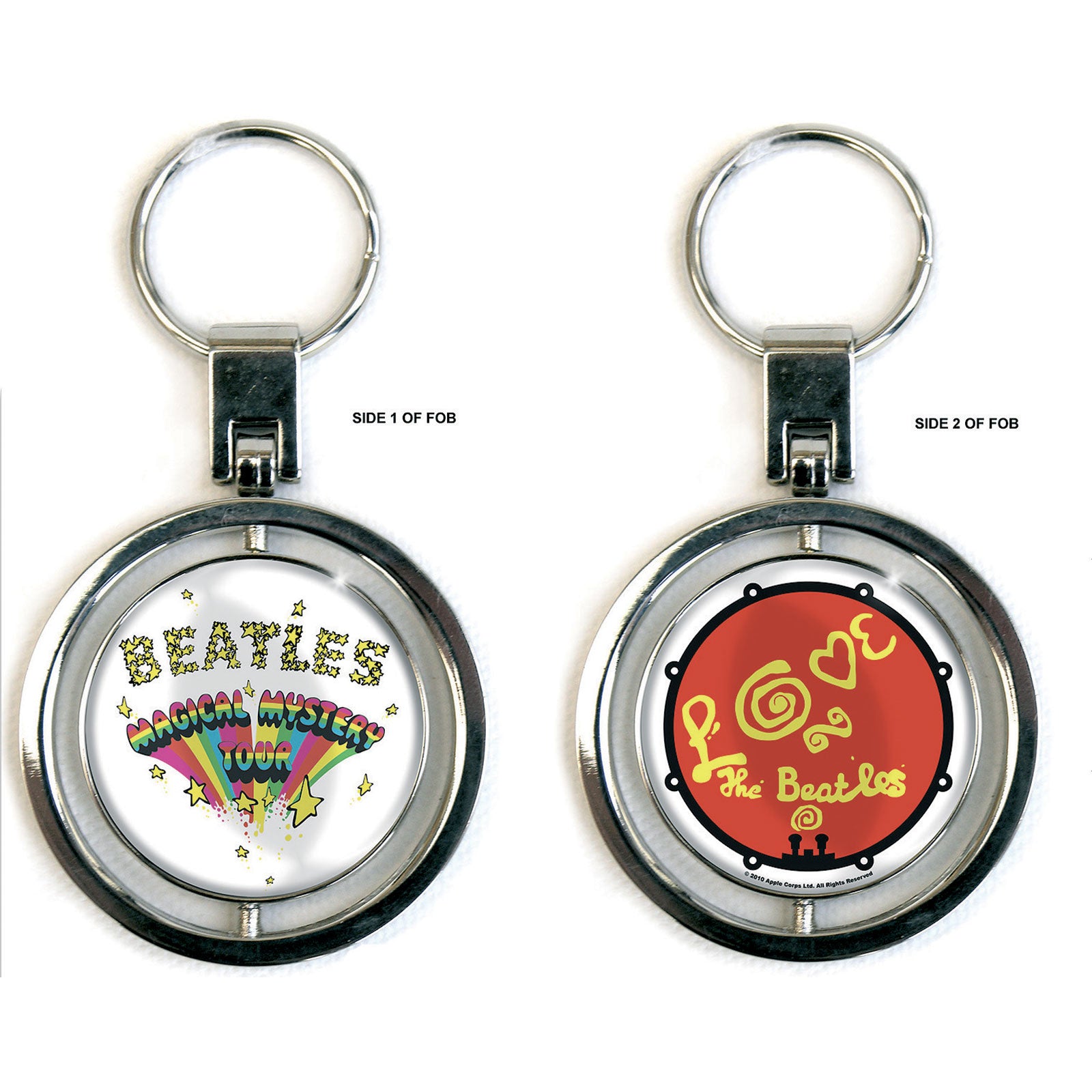 The Beatles - Magical Mystery Tour Spinner Keyring