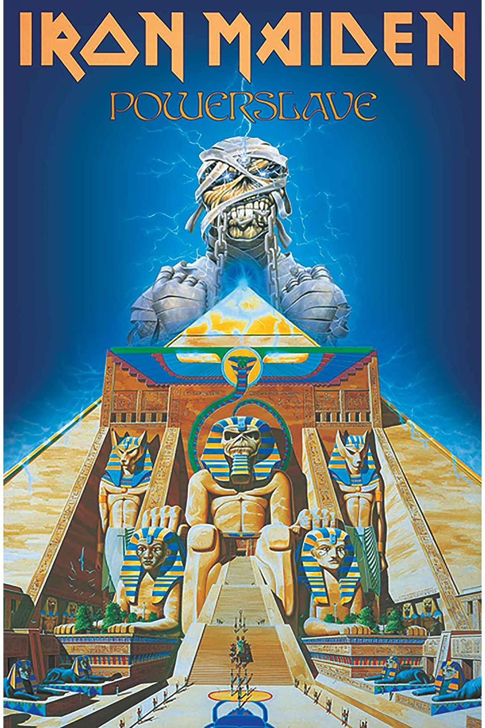 Iron Maiden - Powerslave Textile Poster Flag