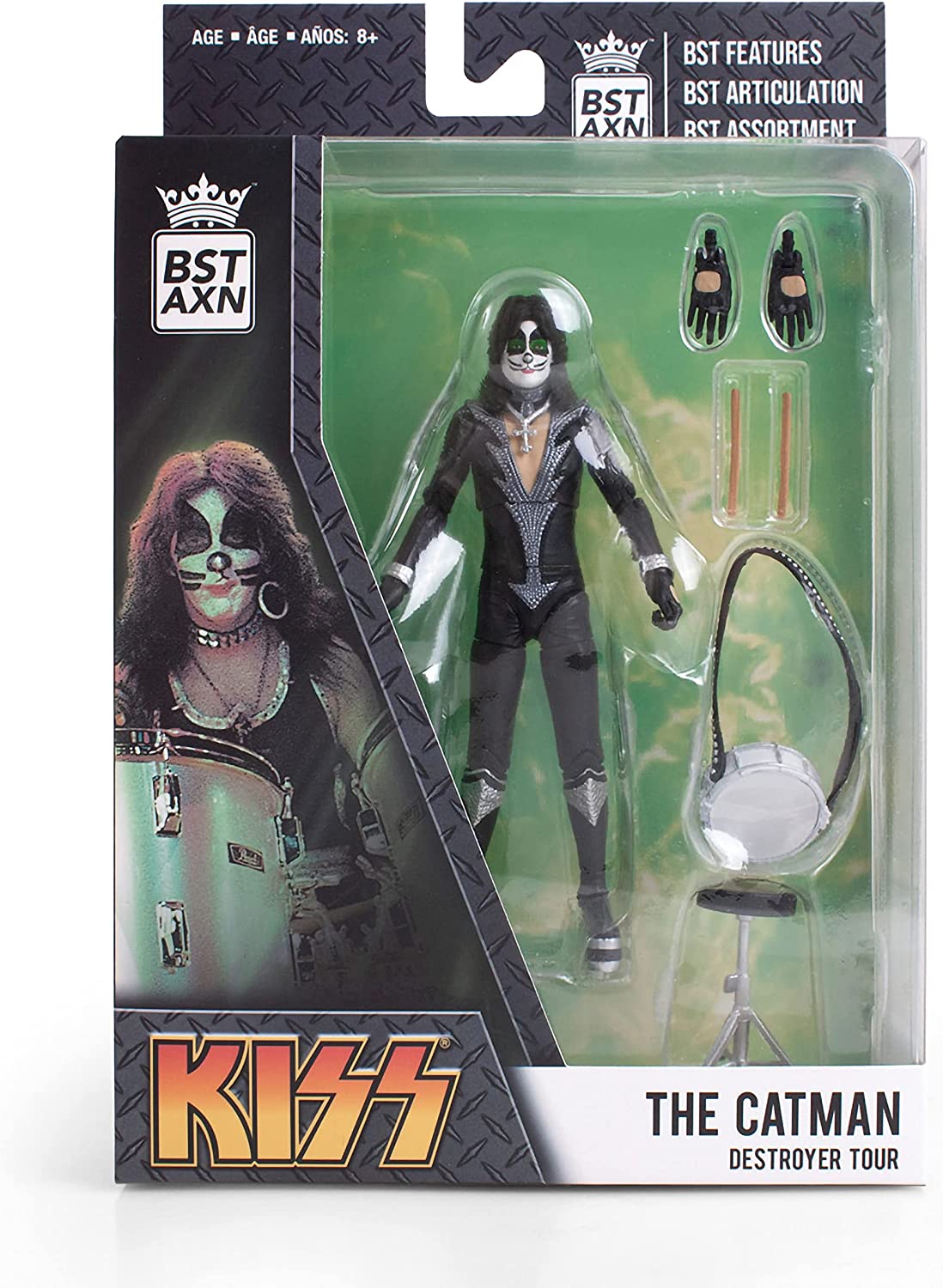Bst Axn KISS The Catman Destroyer Tour Action Figure
