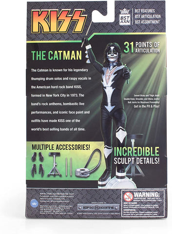 Bst Axn KISS The Catman Destroyer Tour Action Figure