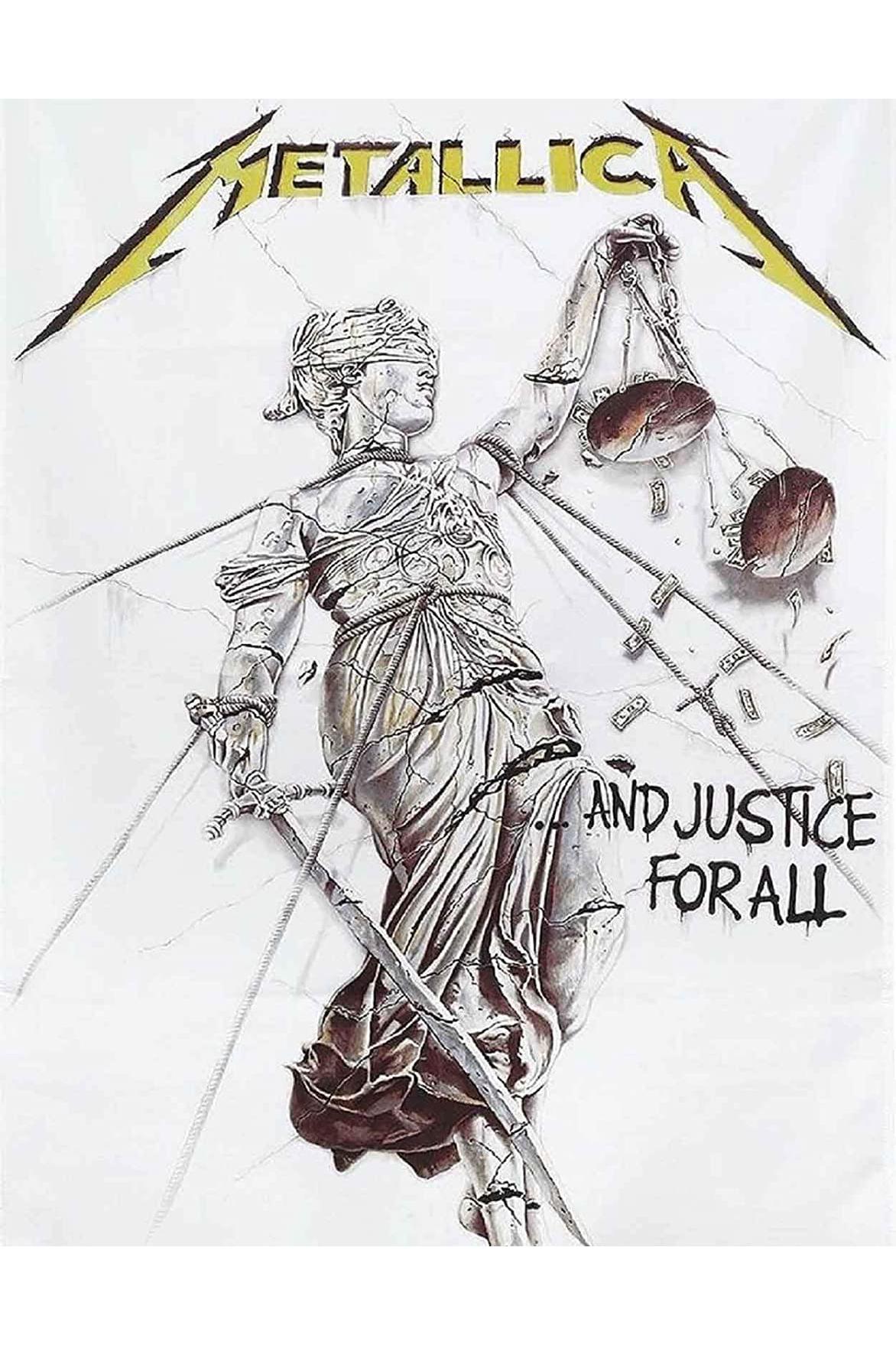 Metallica - And Justice for All Textile Poster Flag