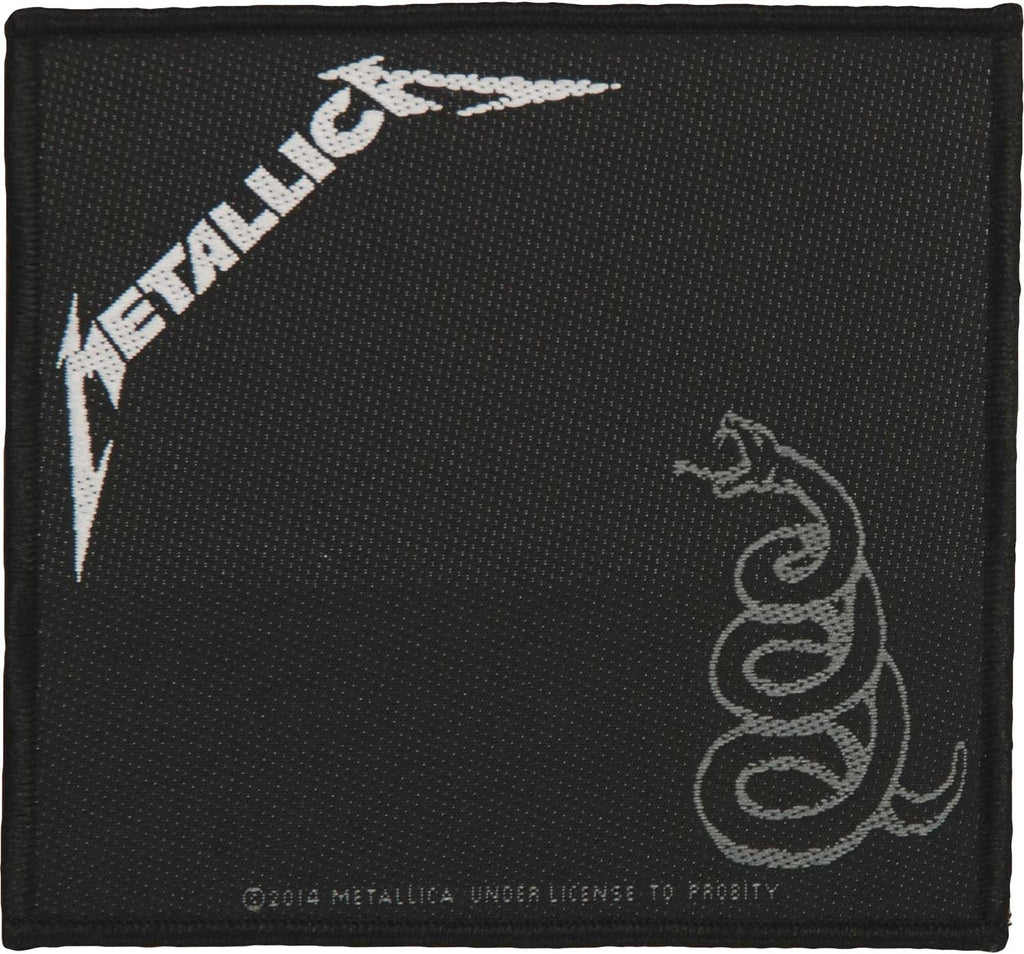Metallica - Black Album Sew On Woven Patch