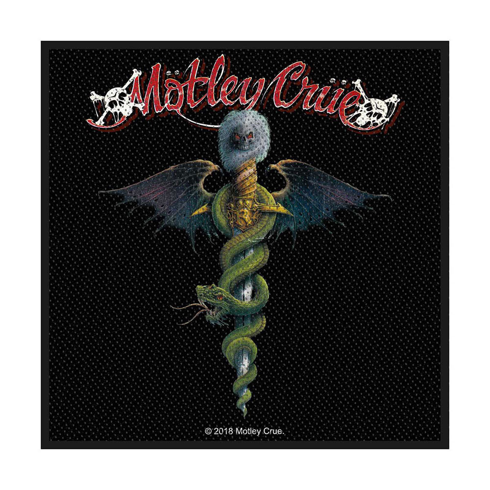 Motley Crue - Dr Feelgood Standard Sew On Patch