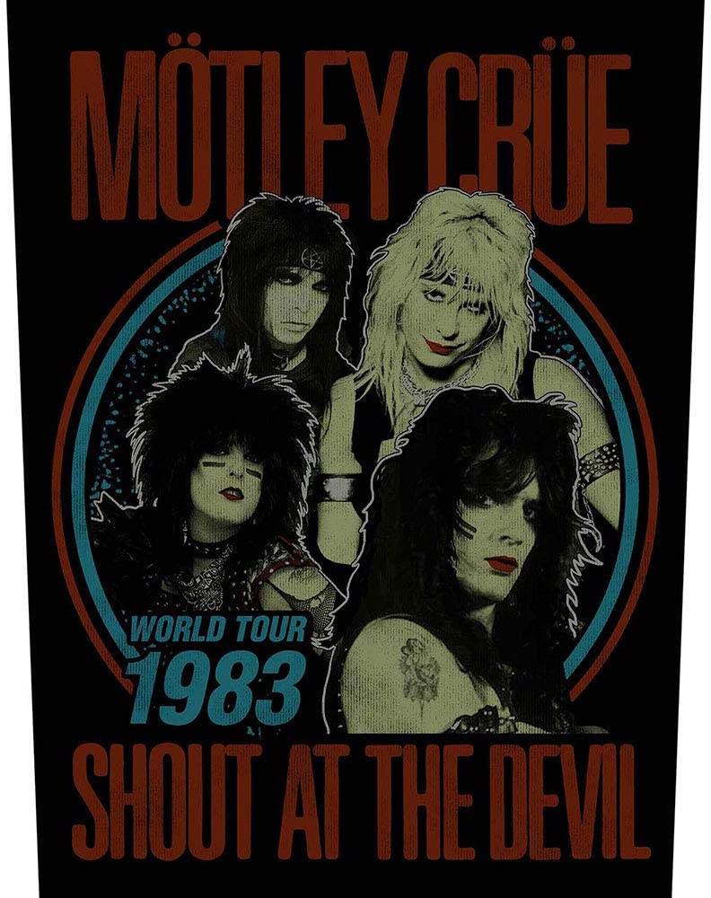 Motley Crue - Shout at the Devil Back Patch