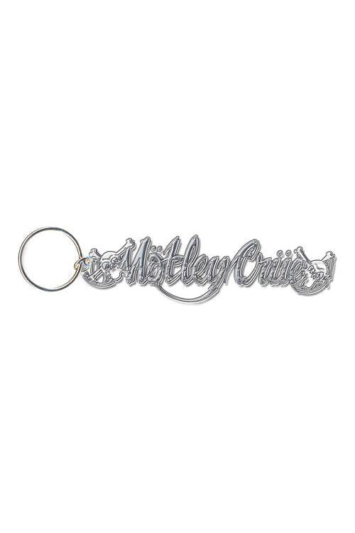 Motley Crue - Skull Logo Metal Keychain Keyring