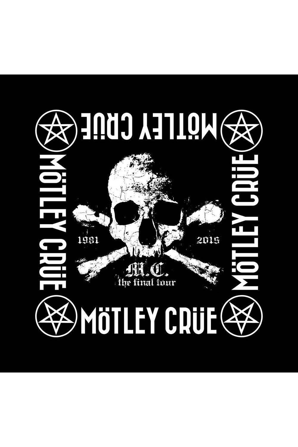 Motley Crue - Final Tour Bandana