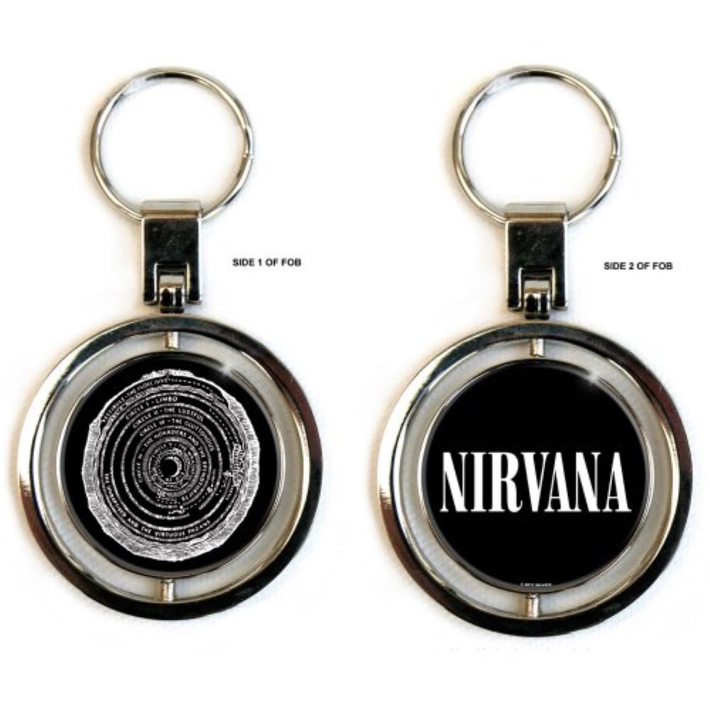 Nirvana - Vestibule Spinner Keychain Keyring