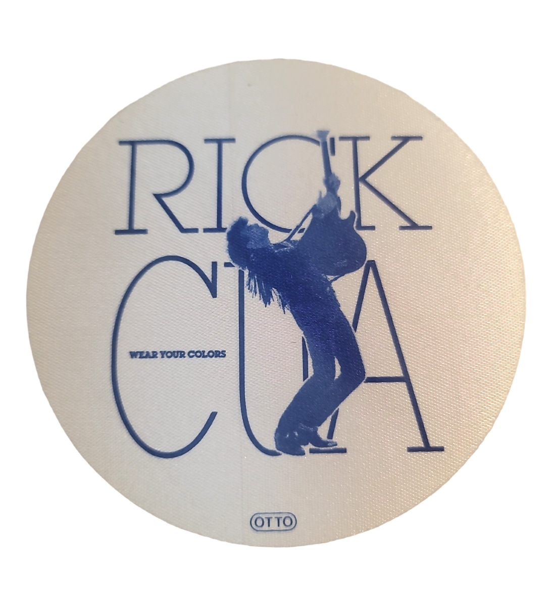 Rick Cua - From the Outlaws Wear your Colors Tour 1986 Backstage Pass