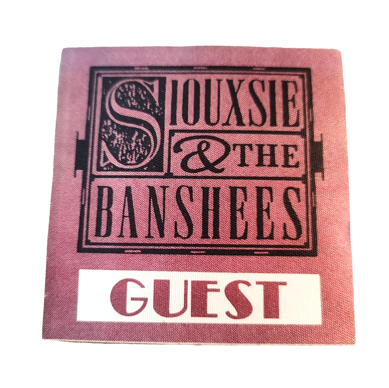 Siouxsie & The Banshees 80s Backstage Pass