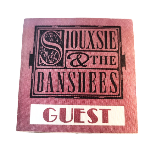 Siouxsie & The Banshees 80s Backstage Pass