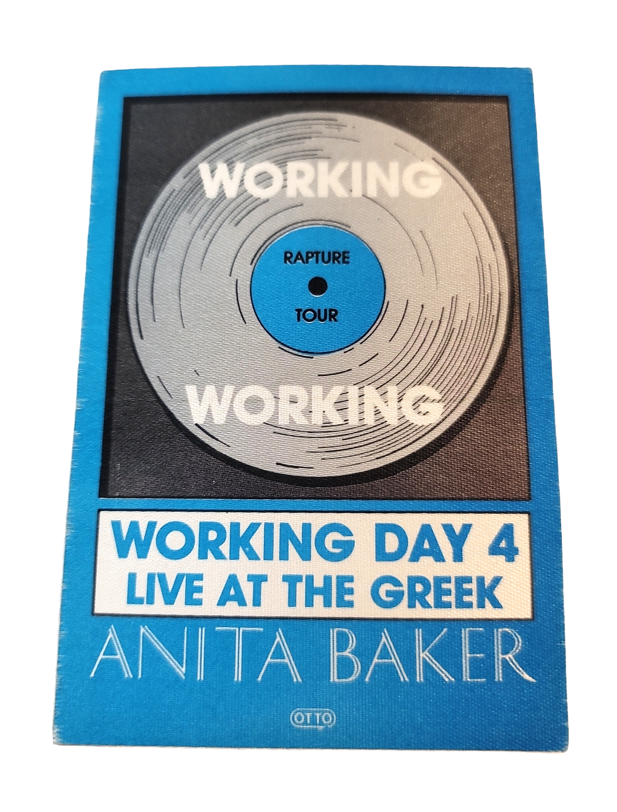 Anita Baker Live at The Greek Concert Backstage Pass OTTO