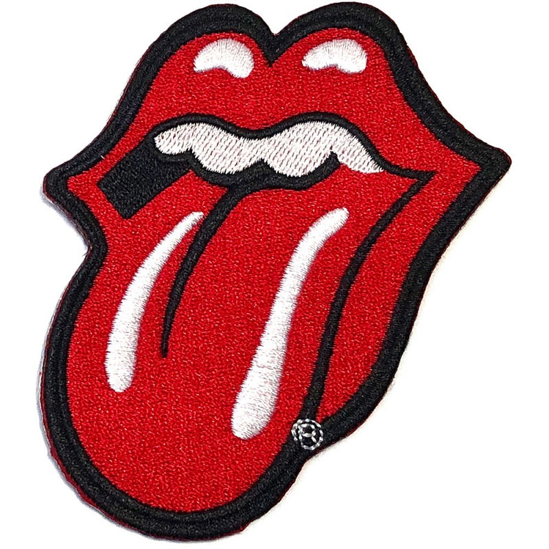 Rolling Stones - Classic Tongue Embroidered Iron On Patch