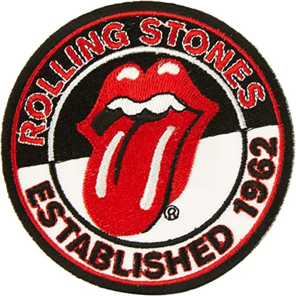 Rolling Stones - Established 1962 Embroidered Iron On Patch