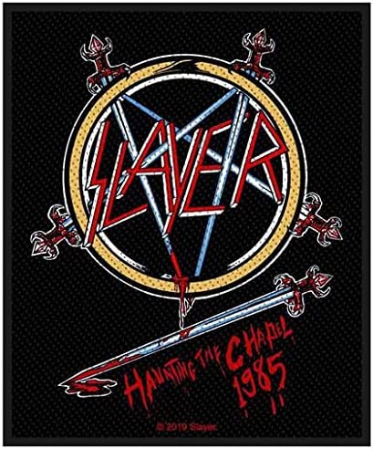 Slayer - Haunting the Chapel 1985 Sew On Patch