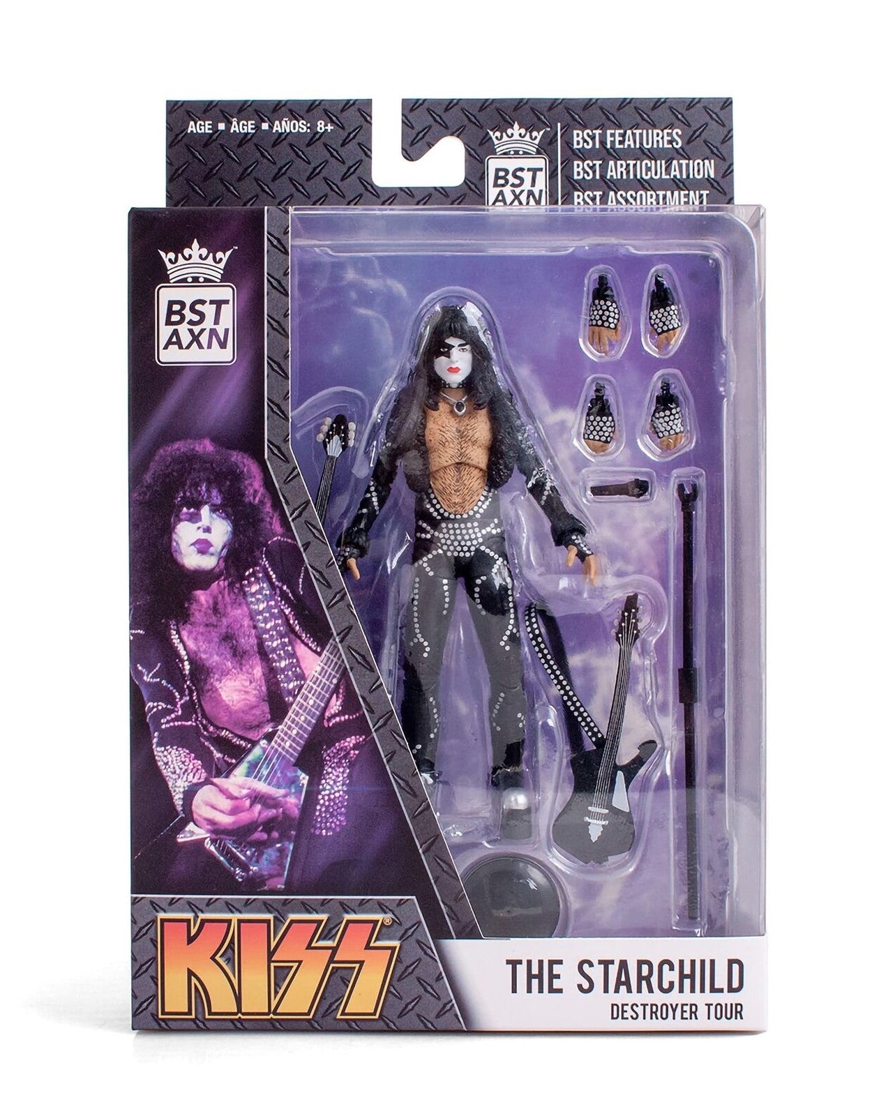 Bst Axn KISS The Starchild Destroyer Tour Action Figure