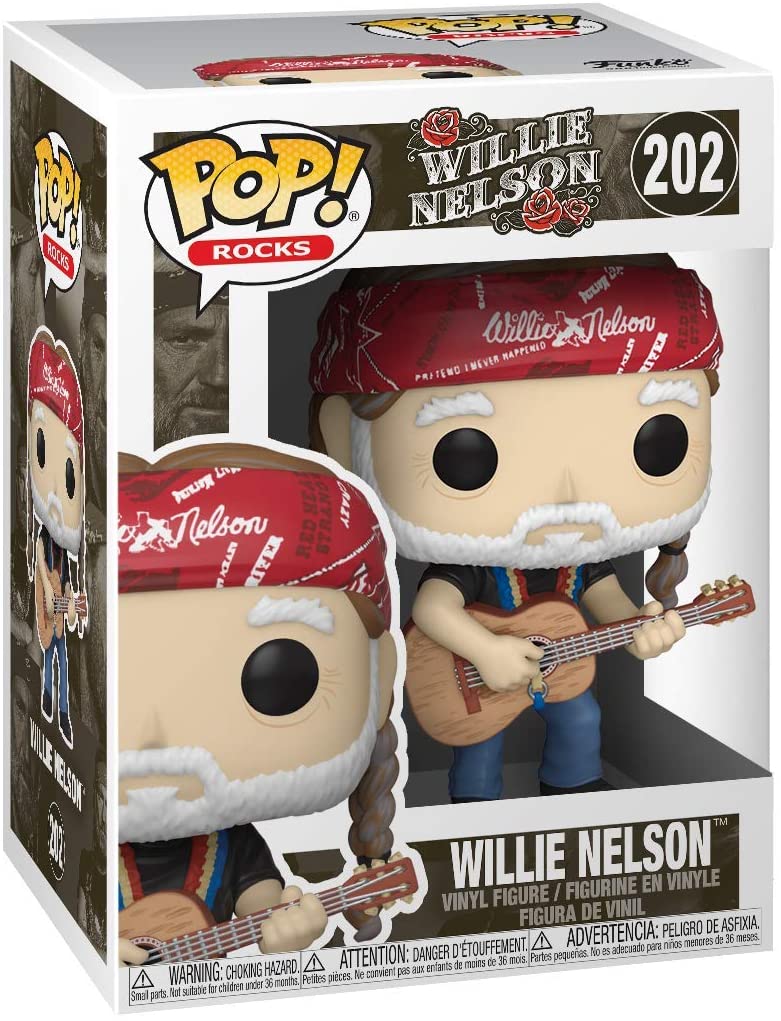 Funko Pop Rocks - Willie Nelson #202
