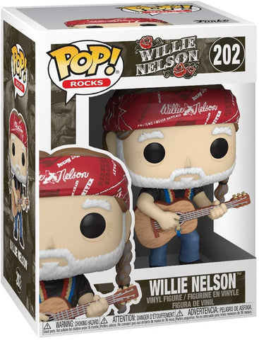 Funko Pop Rocks - Willie Nelson #202